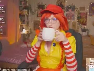 Chaturbate koshkasenpai is Freechat koshkasenpai — Best cosplayer girl in trans page~ 20/50/100/200 fav patterns #cosplay #ahegao #smallcock #smalltits #milk